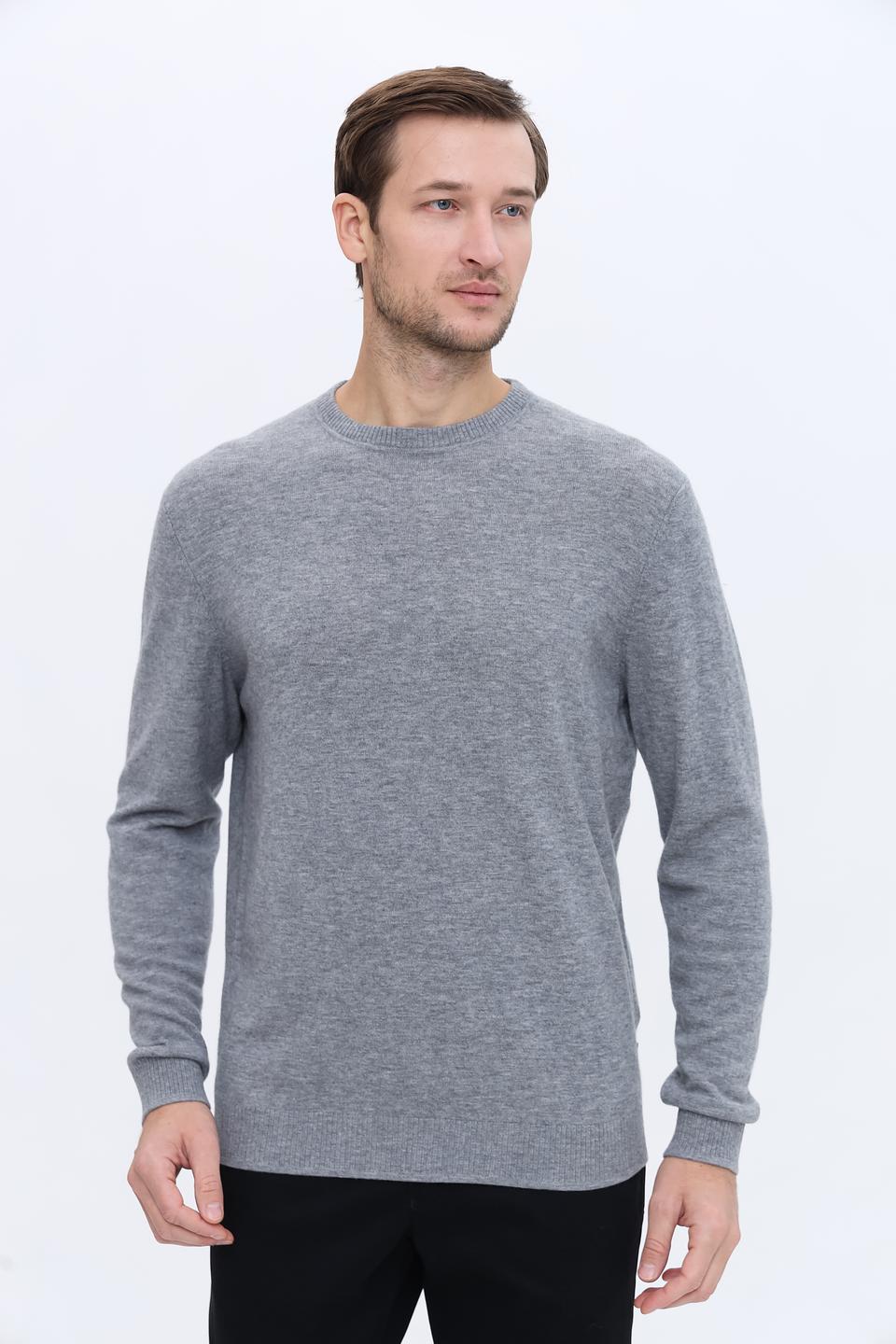 Джемпер Bugatti серый меланж