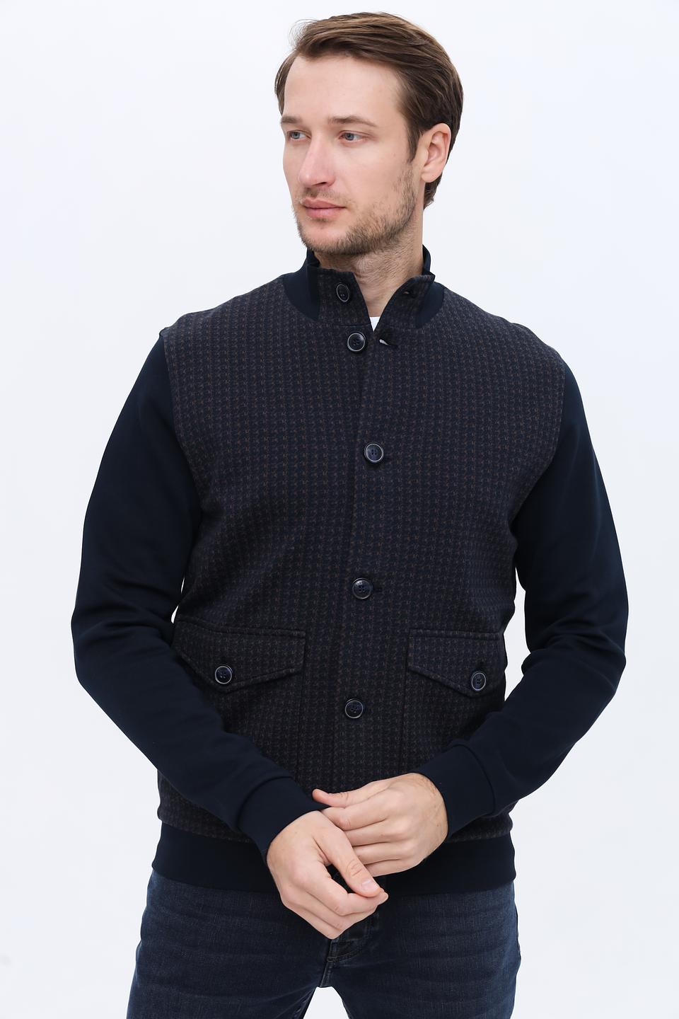 Кардиган Bugatti мужской тёмно-синий