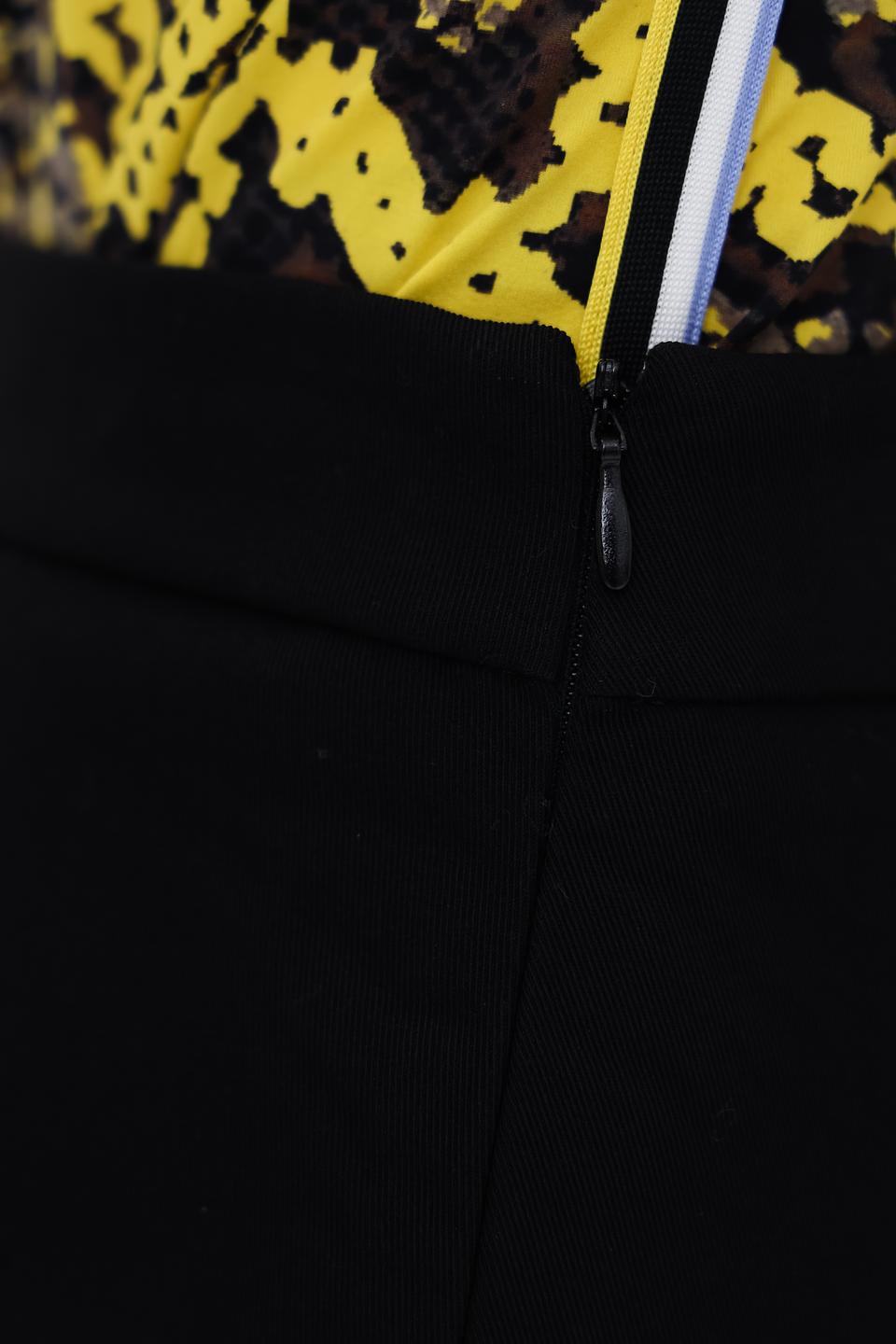 Юбка Gardeur чёрная с разрезом