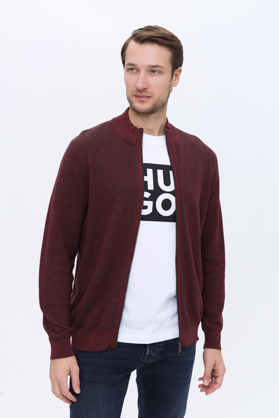 Кардиган Casa Moda бордовый