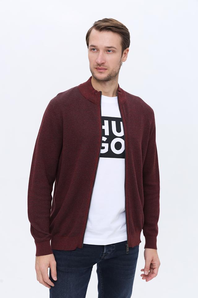 Кардиган Casa Moda бордовый