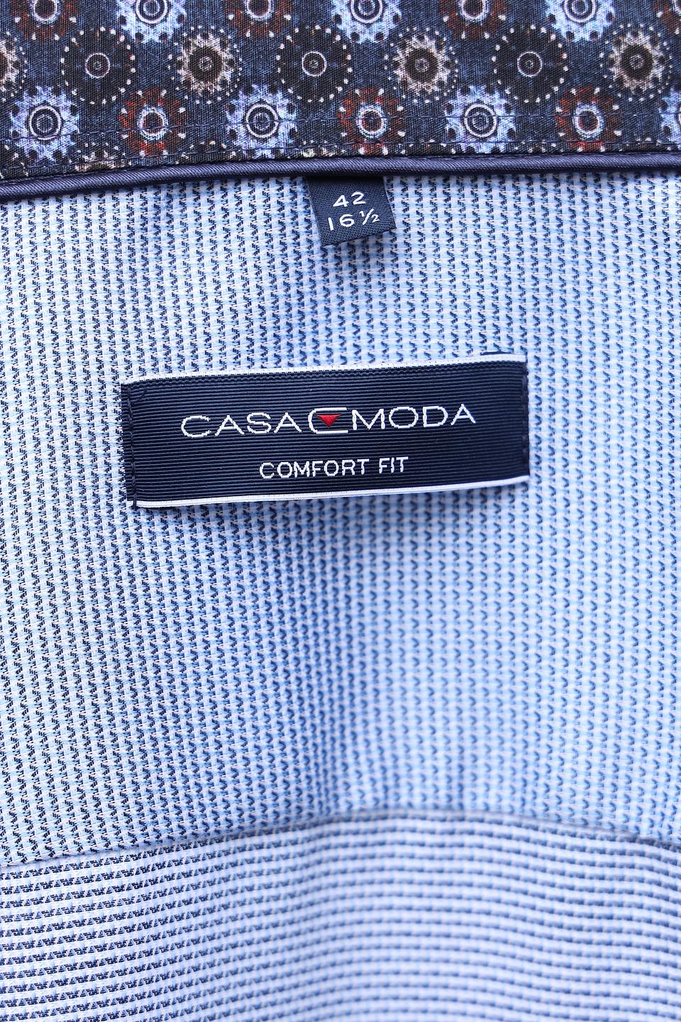 Рубашка Casa Moda голубая приталенная