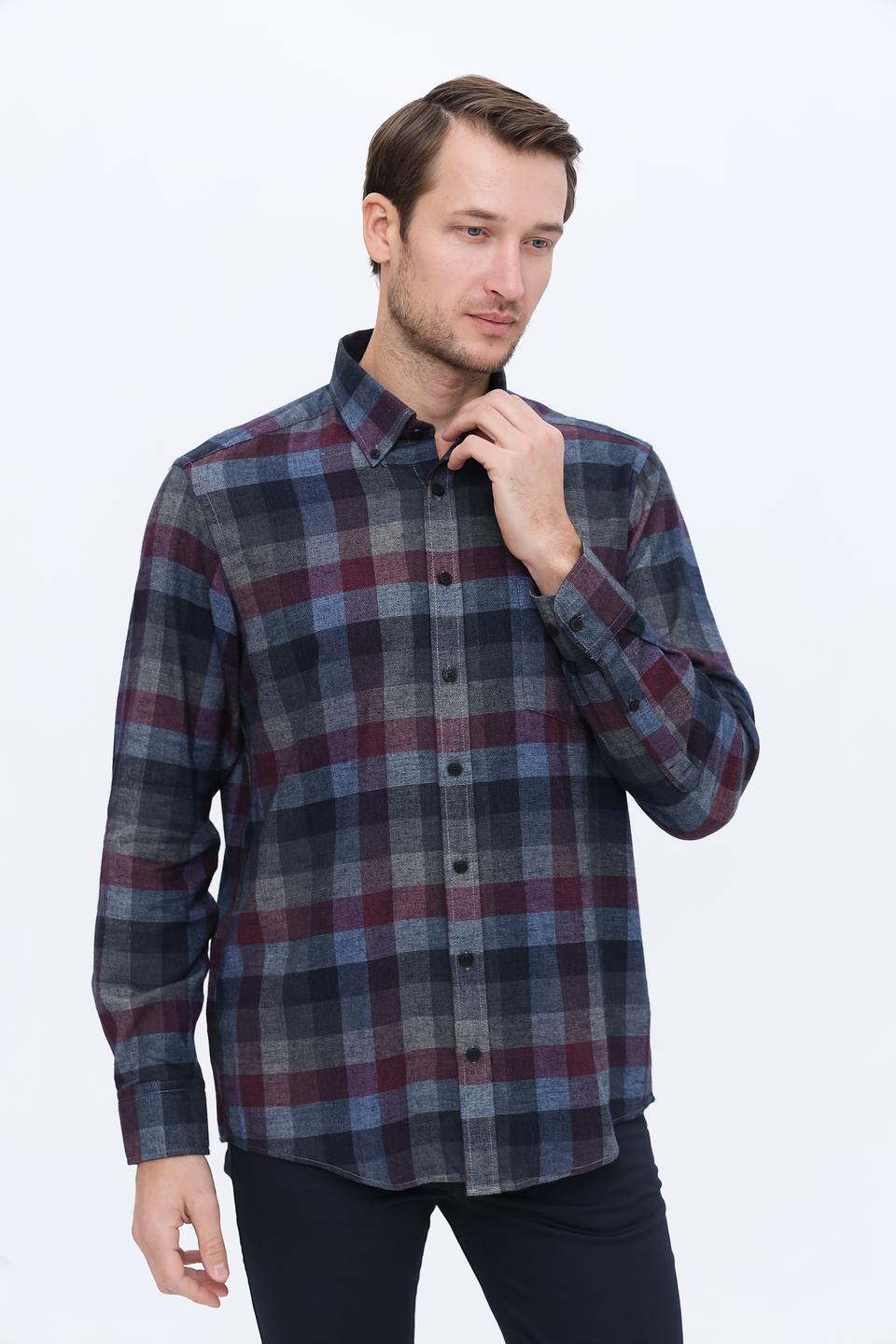 Рубашка Casa Moda в клетку