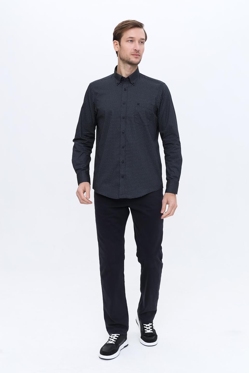 Рубашка Casa Moda в мелкий принт