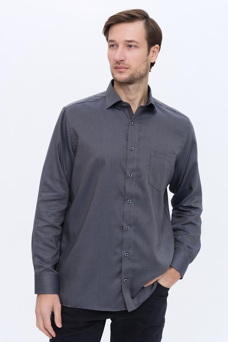 Рубашка Casa Moda мужская серая