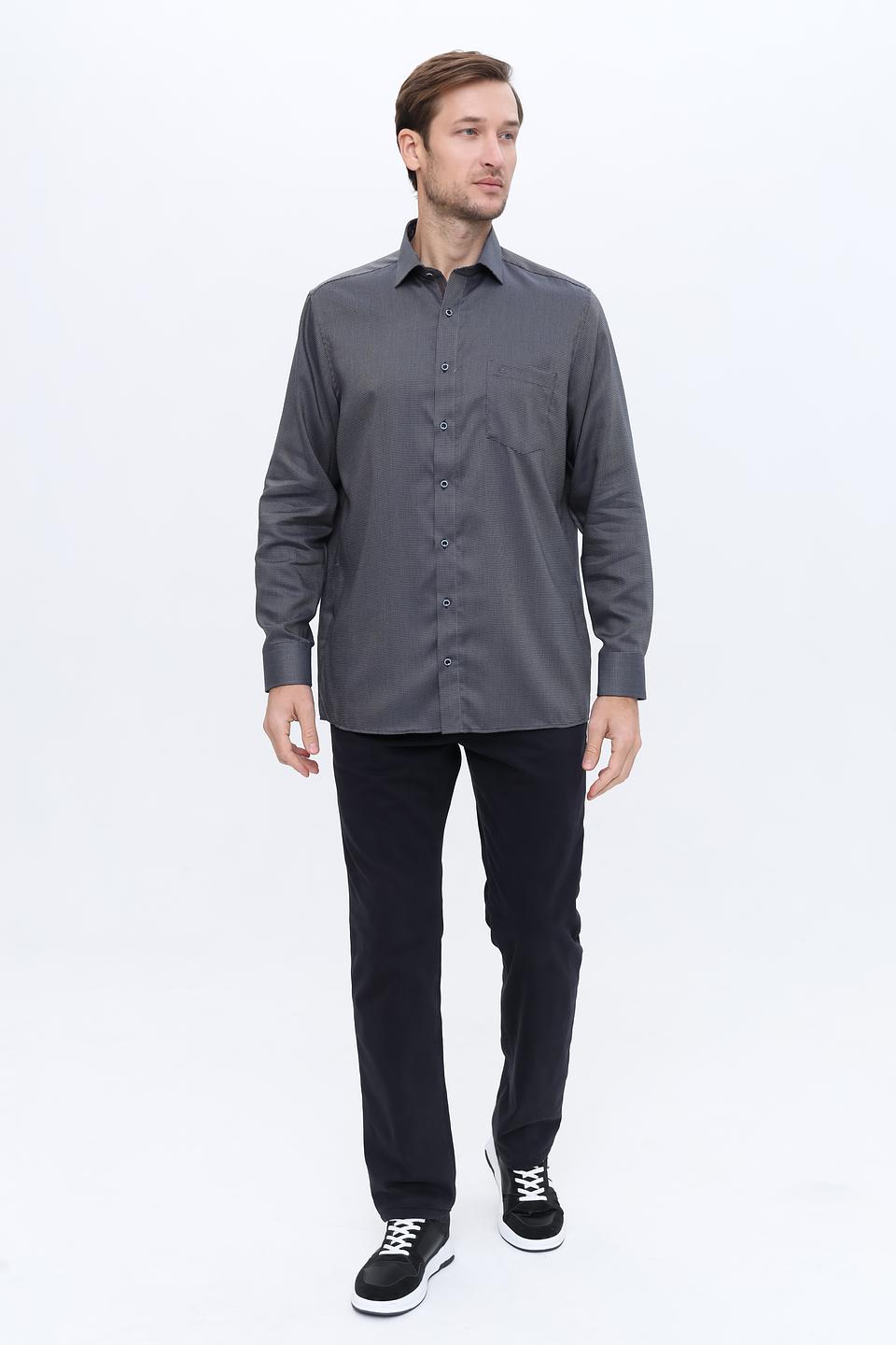 Рубашка Casa Moda мужская серая