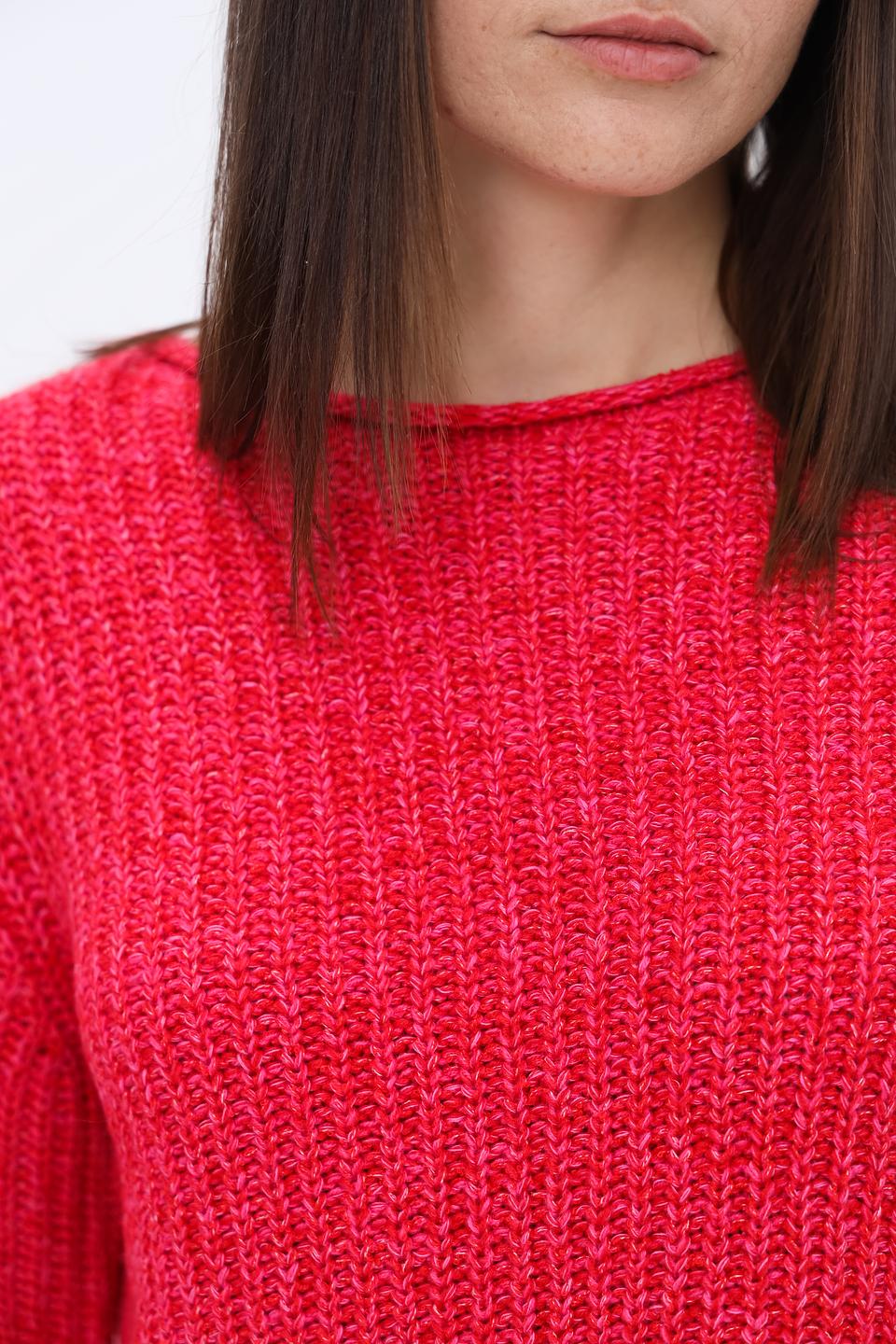 Пуловер Oui малиновый