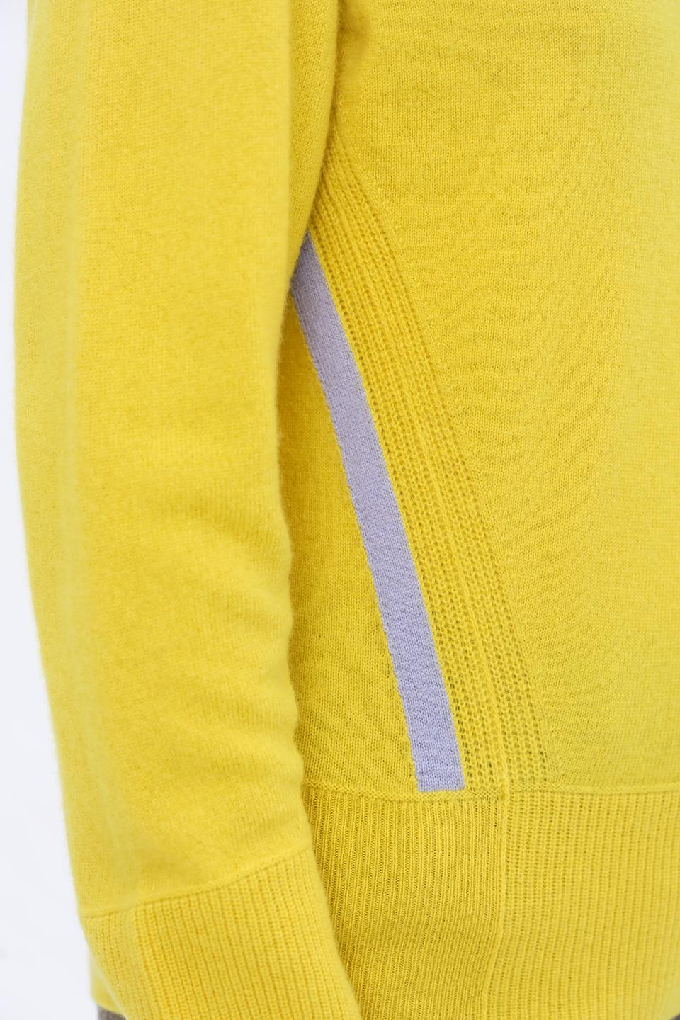 Пуловер Marc Cain жёлтый с полосками