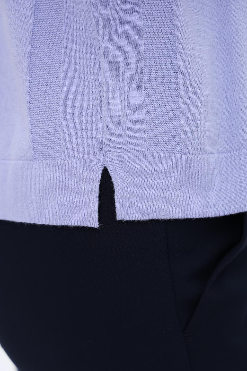 Пуловер Marc Cain лавандовый с горлом