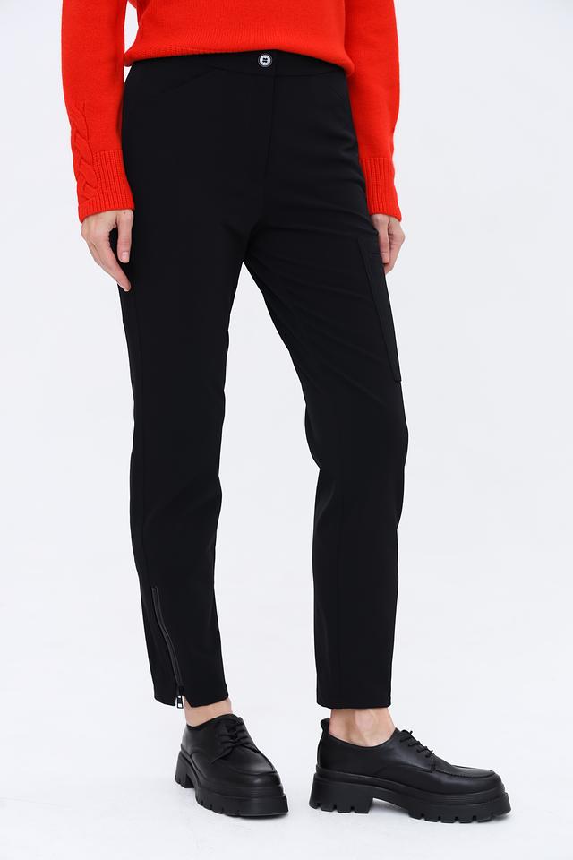 Брюки Marc Cain чёрные с молниями