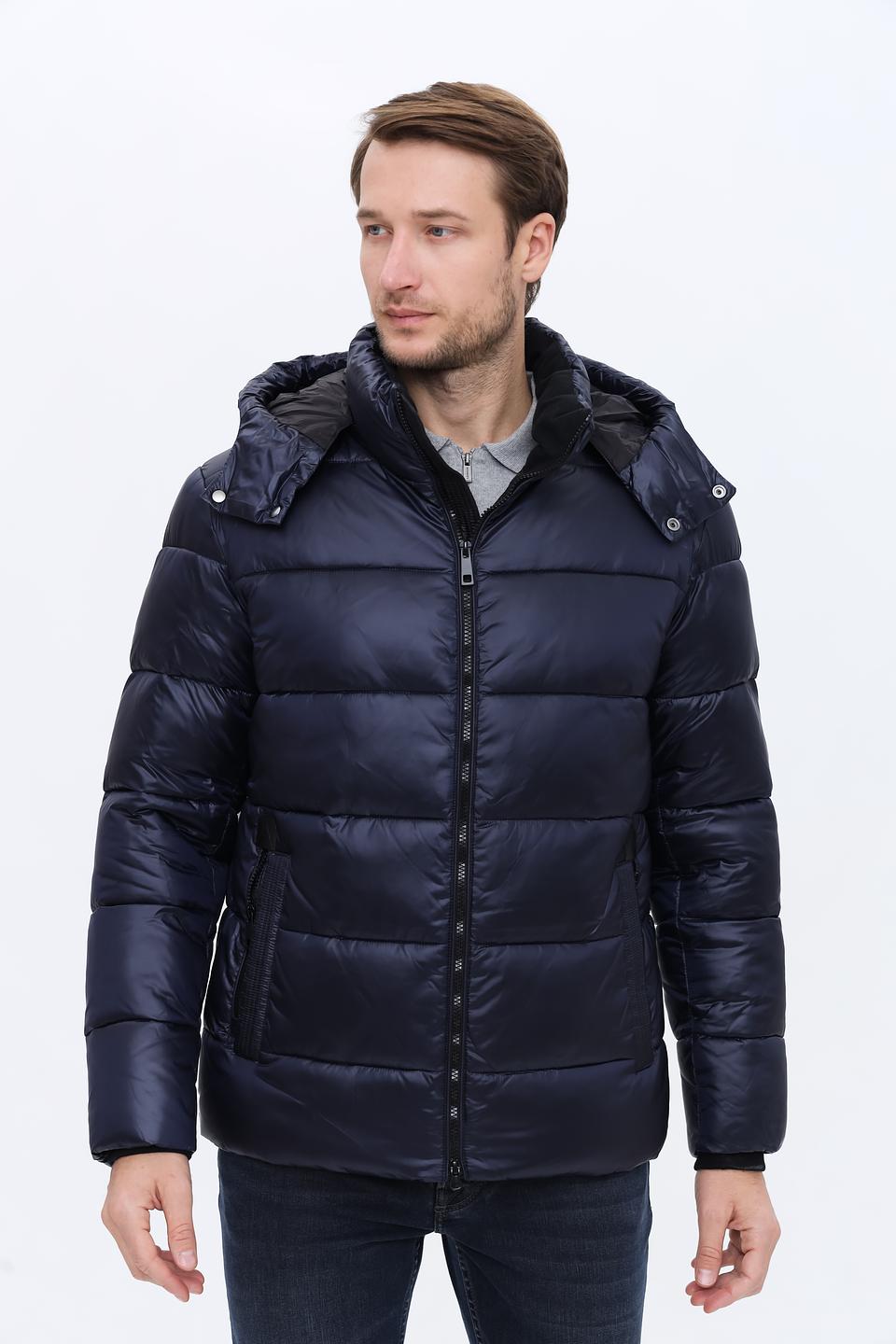 Куртка Pezzo стеганая синяя