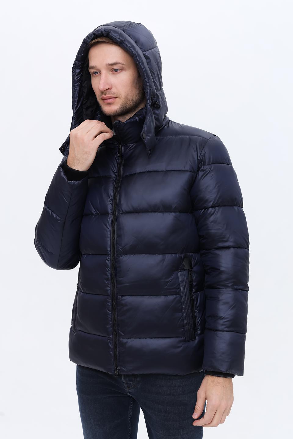 Куртка Pezzo стеганая синяя
