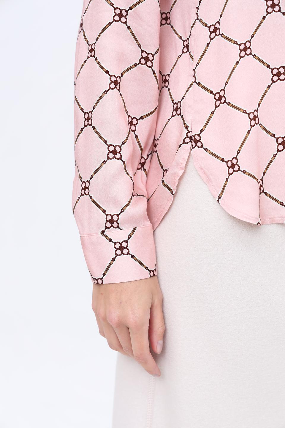 Рубашка Sommer mann с принтом