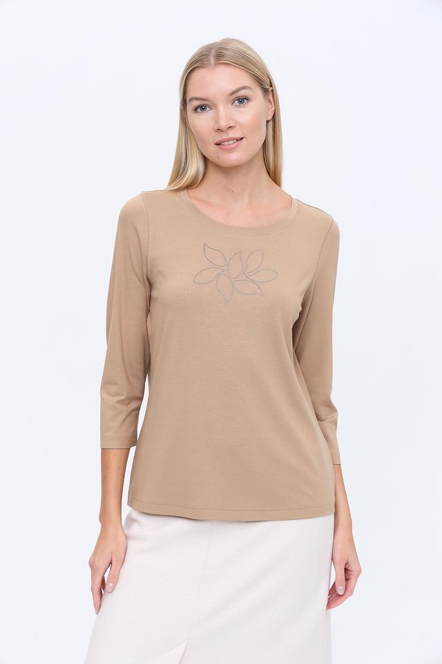 Лонгслив Sommer mann с цветком