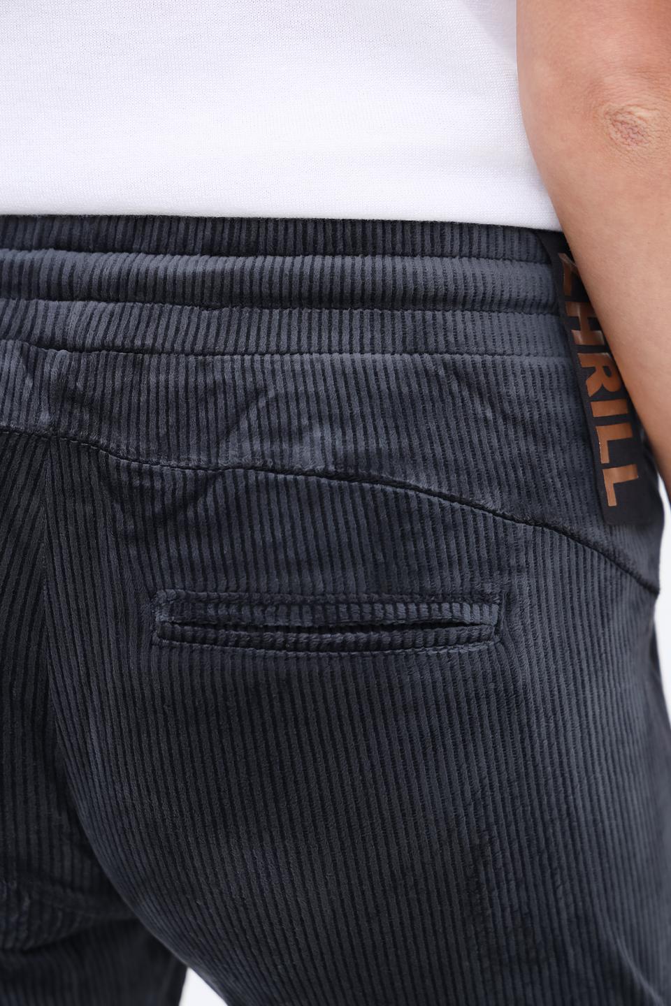 Брюки Zhrill вельветовые черные