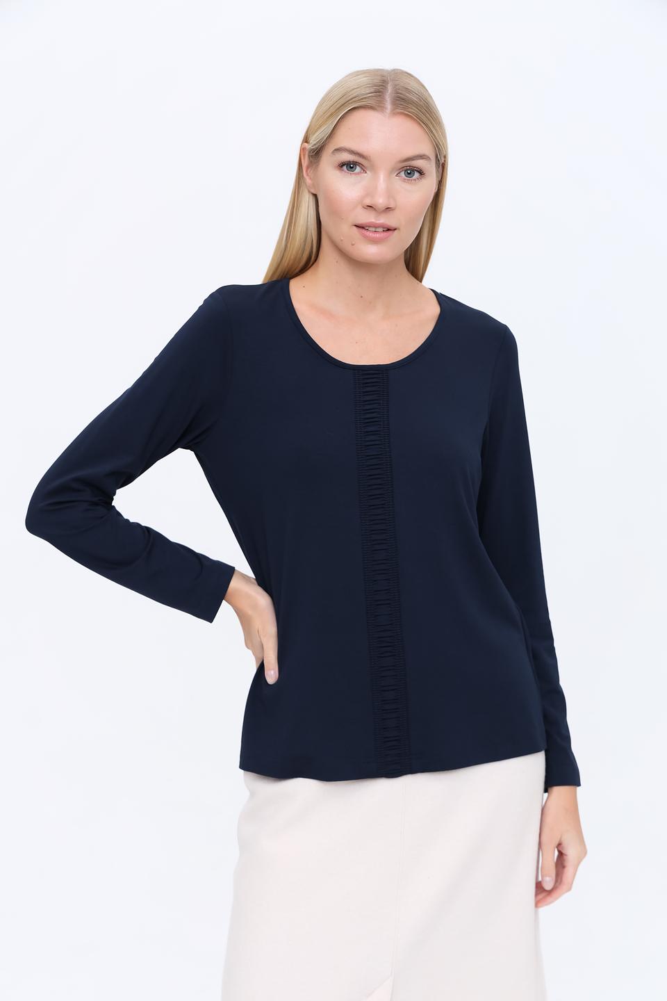 Лонгслив Sommer mann с декоративной вставкой