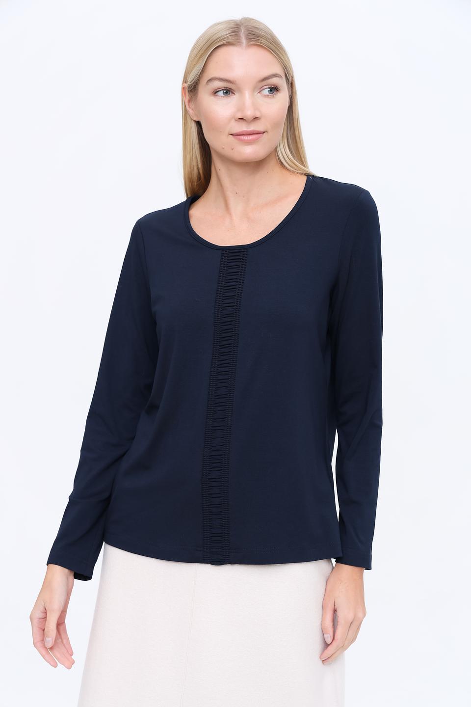 Лонгслив Sommer mann с декоративной вставкой