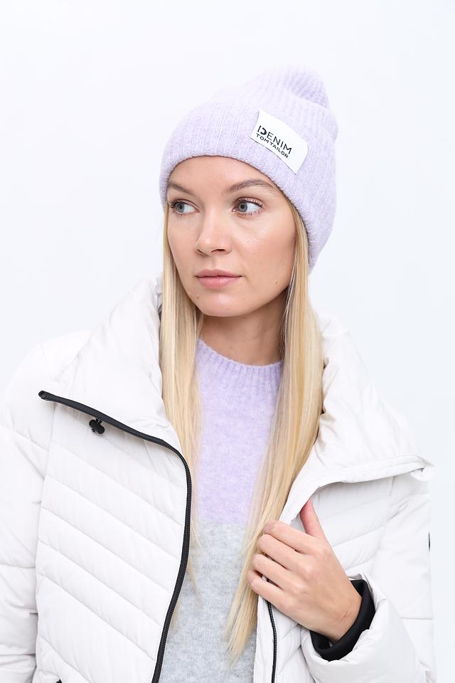 Шапка Tom Tailor denim лавандовая