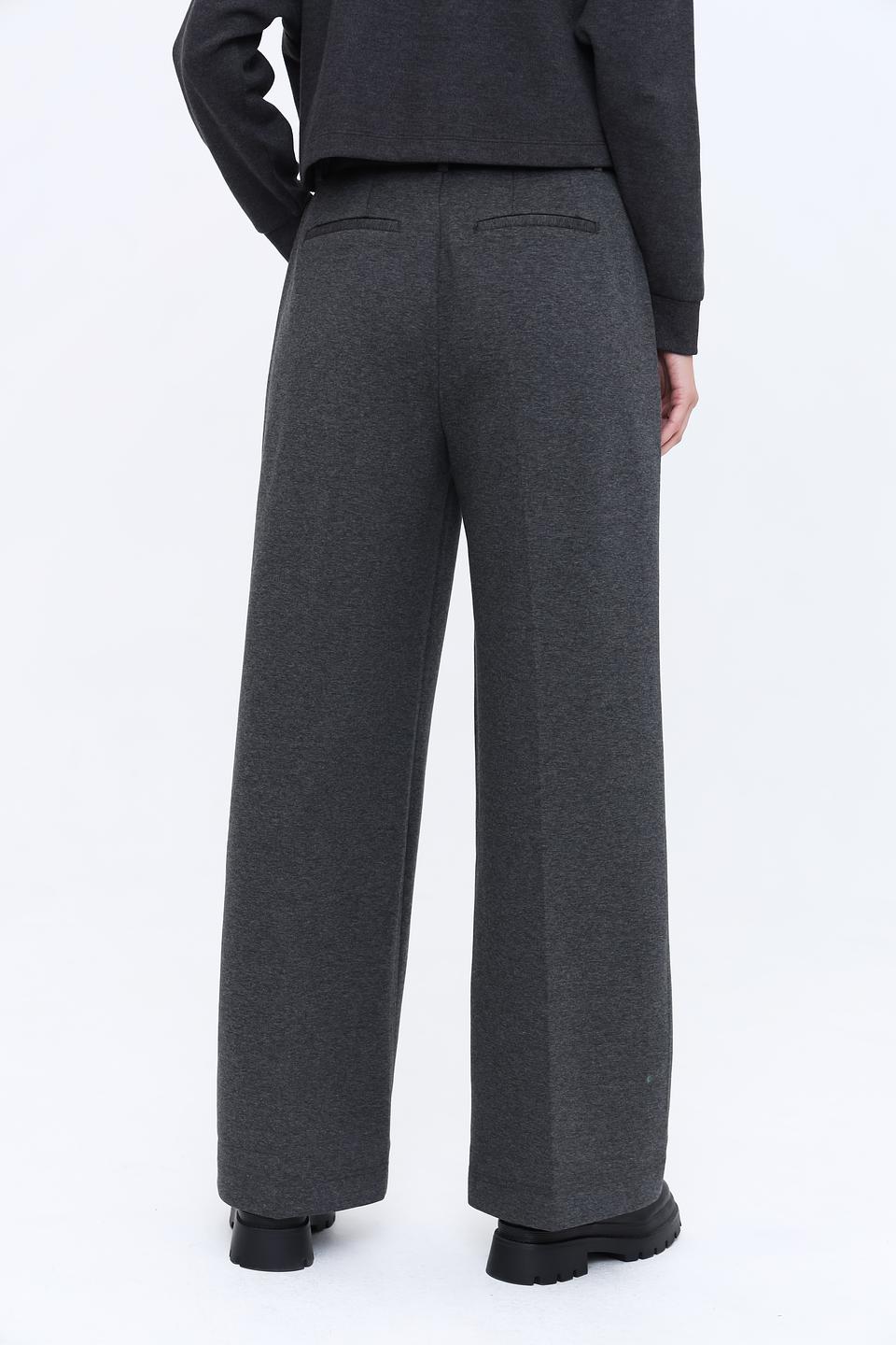 Брюки палаццо Tom Tailor серые