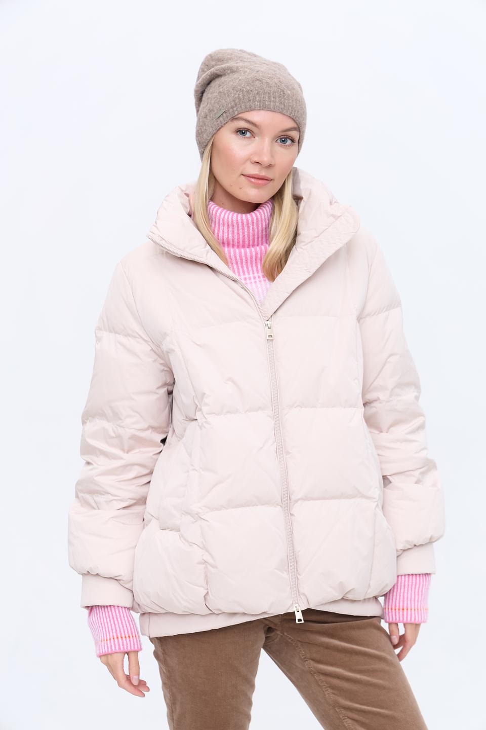 Шапка Seeberger вязаная бежевая