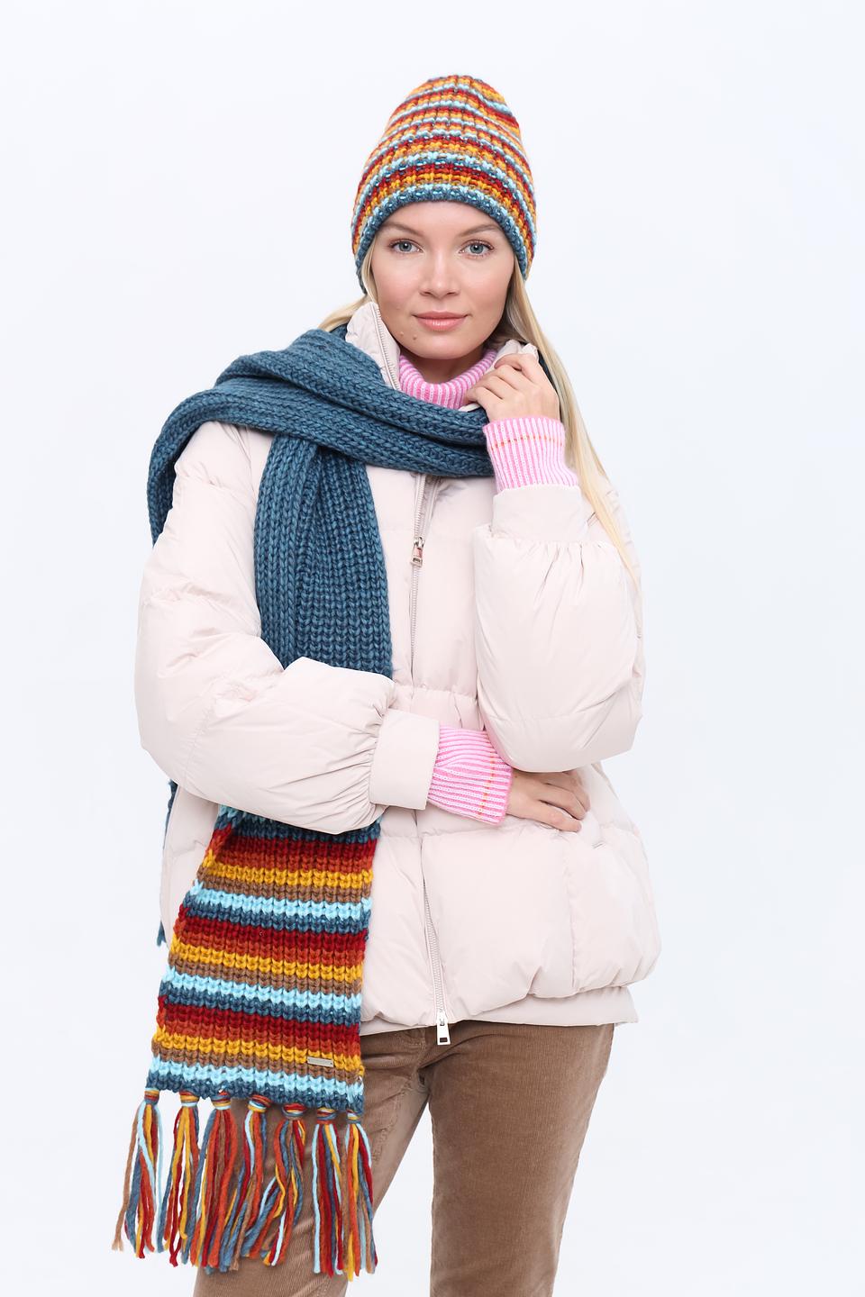 Шапка Seeberger полосатая