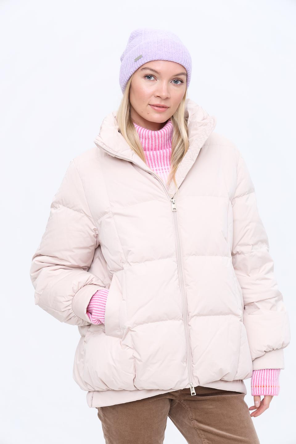 Шапка Seeberger вязаная лавандовая