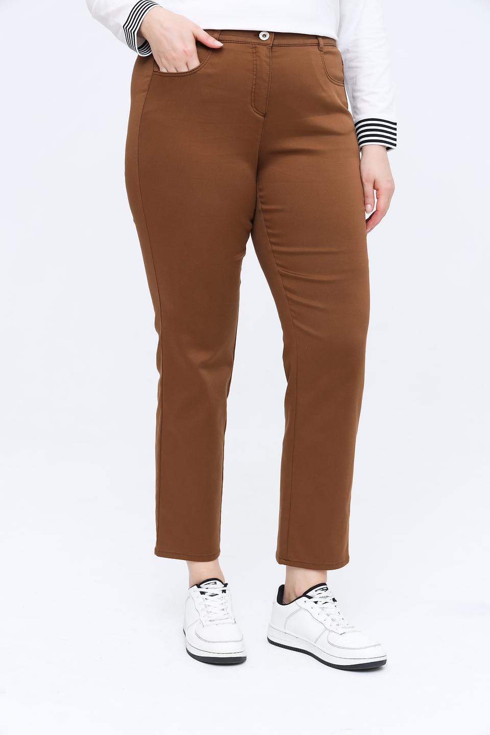 Джинсы Frank Walder коричневые