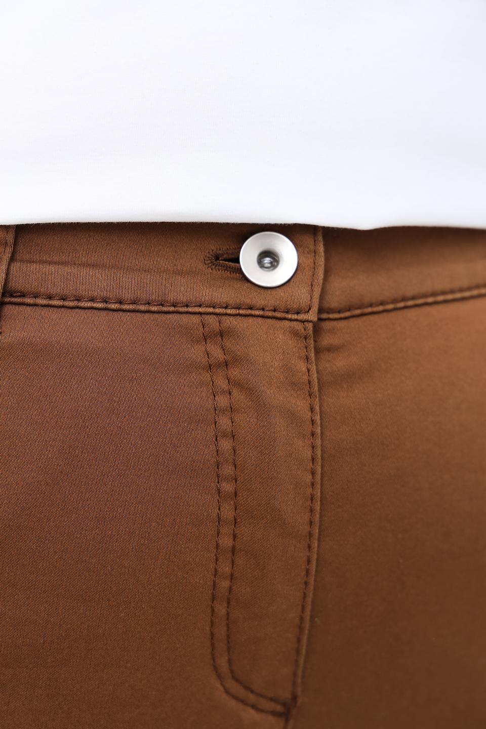 Джинсы Frank Walder коричневые