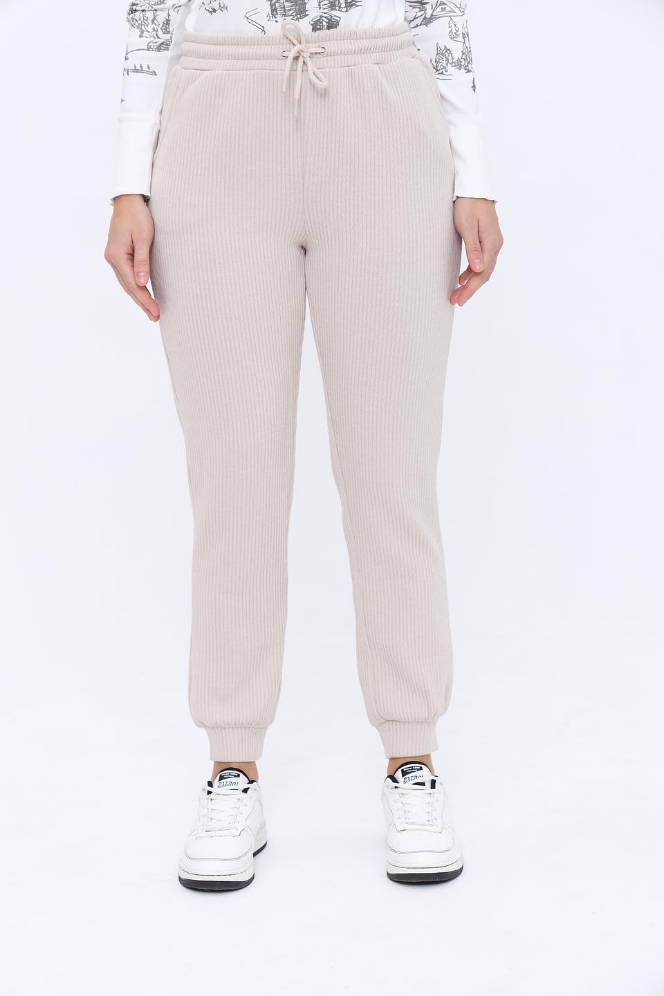 Спортивные брюки Broadway бежевые