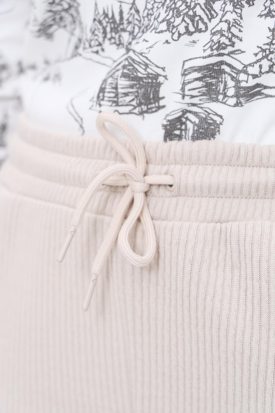 Спортивные брюки Broadway бежевые