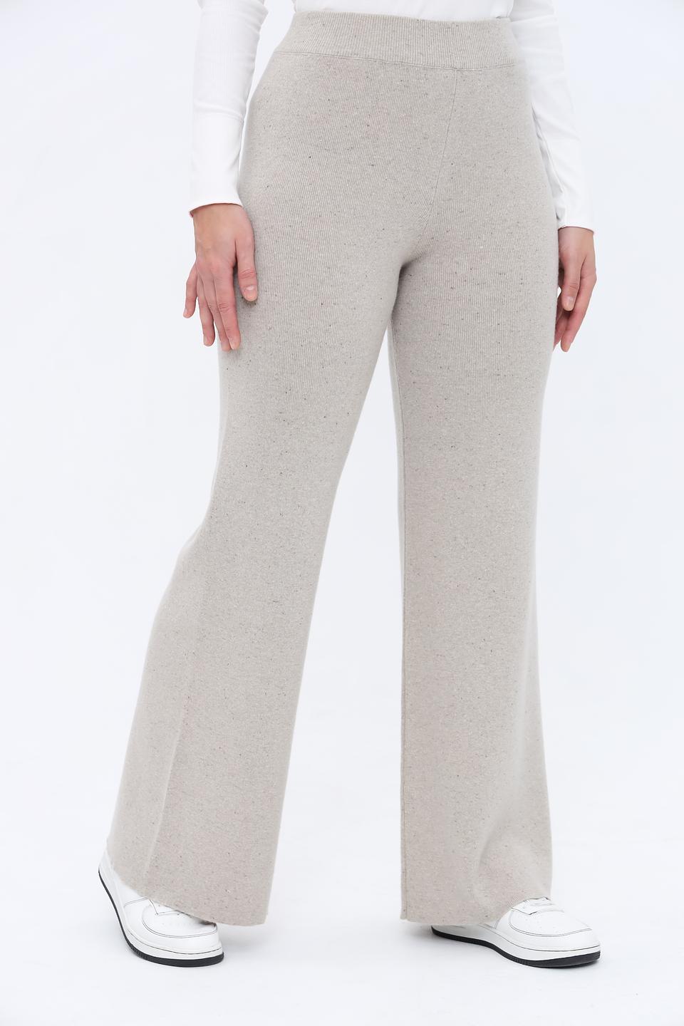 Брюки палаццо Shade бежевые