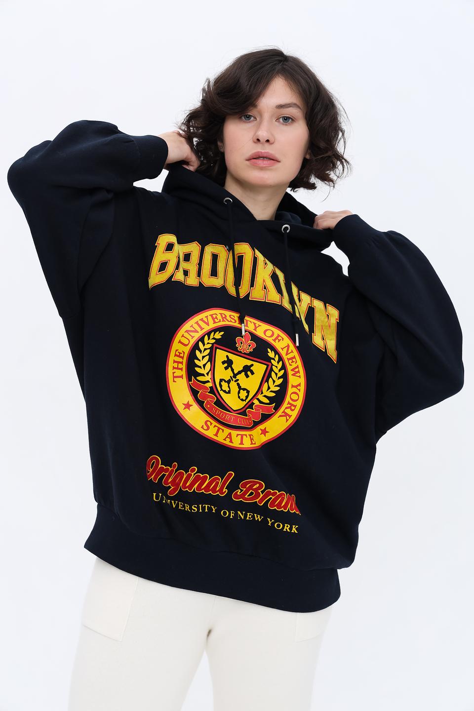 Толстовка Alcott Brooklyn чёрная