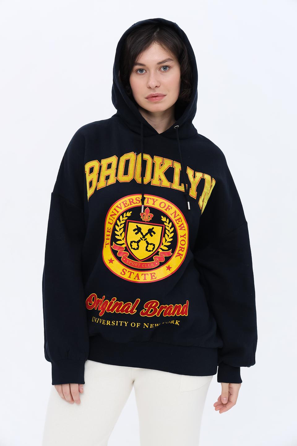 Толстовка Alcott Brooklyn чёрная