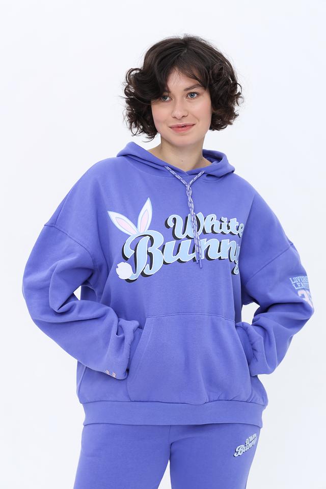 Толстовка Alcott White Bunny лавандовая