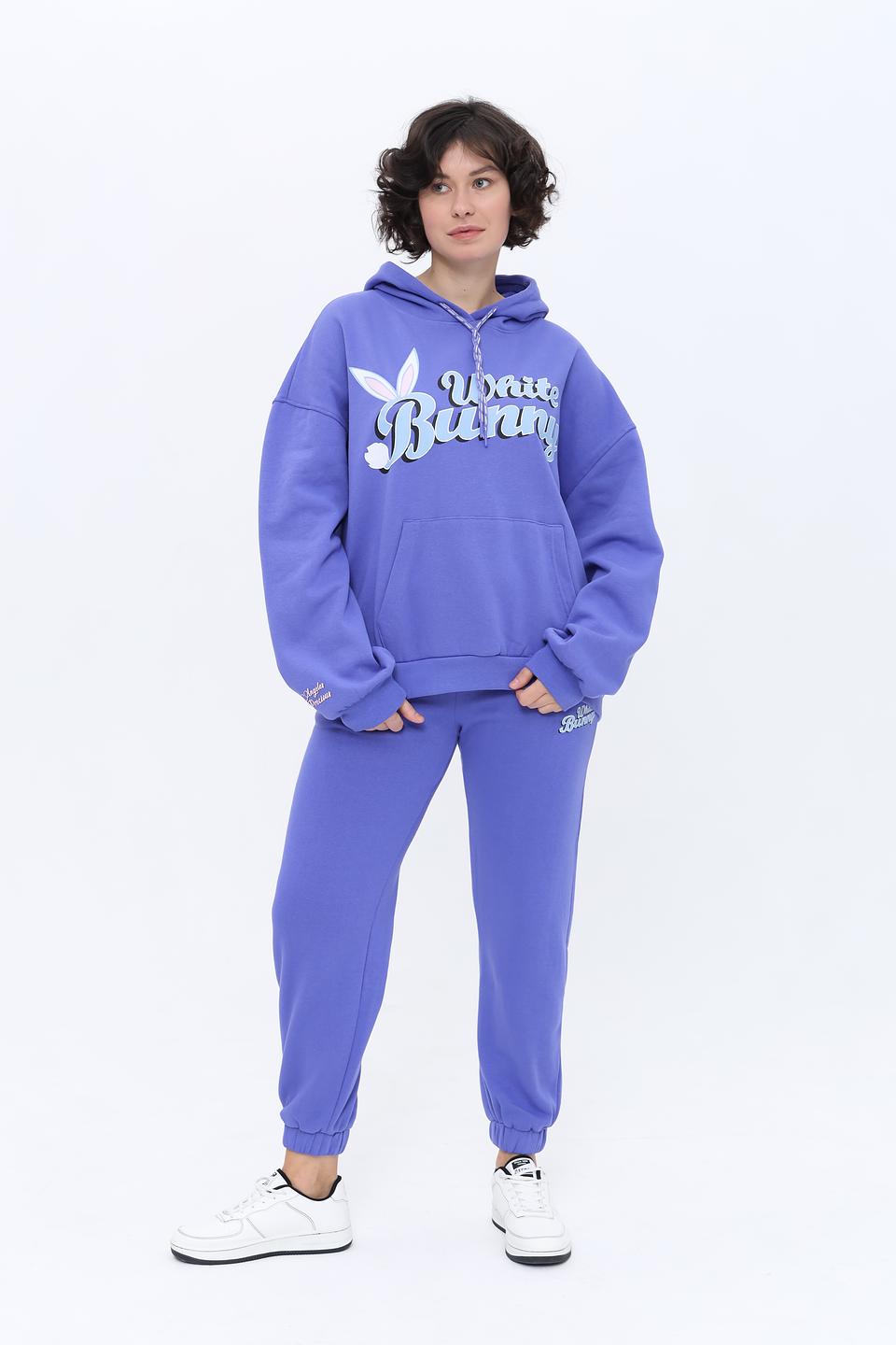 Толстовка Alcott White Bunny лавандовая