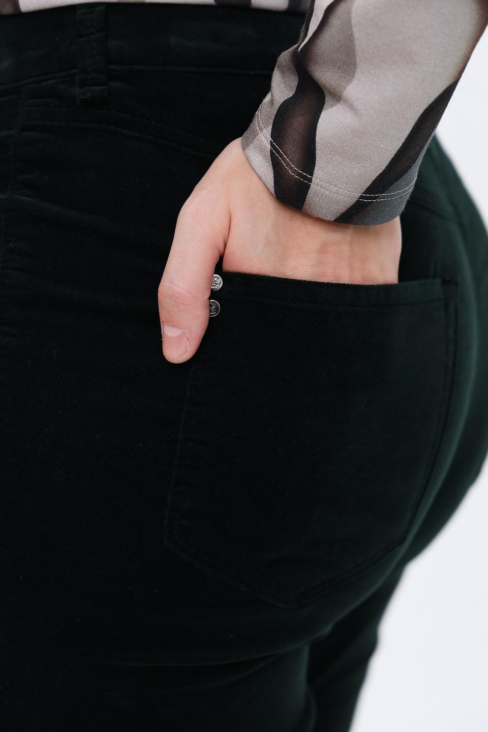 Брюки вельветовые Gardeur чёрные