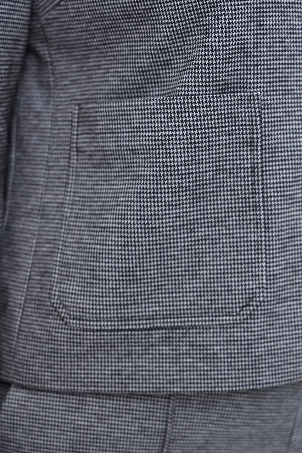 Жакет Olsen в клетку серый