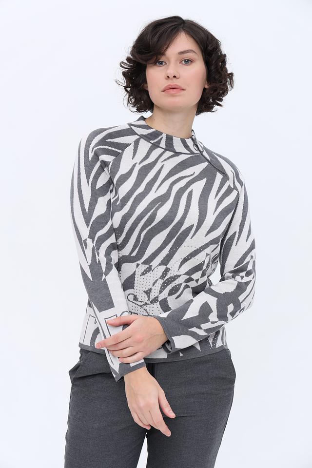 Пуловер Rabe collection зебра