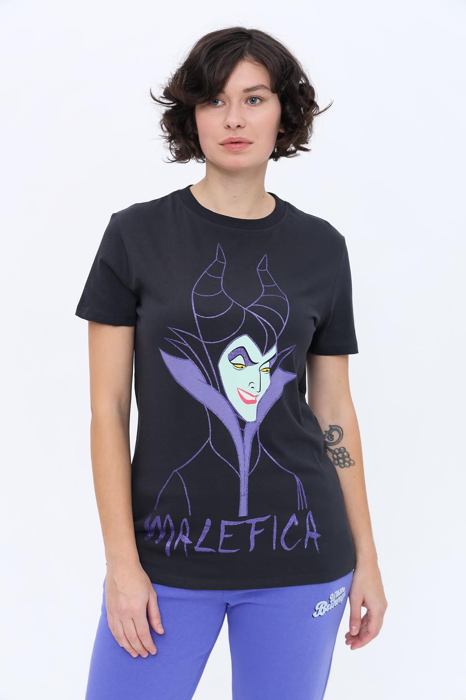 Футболка Alcott Malefica чёрная