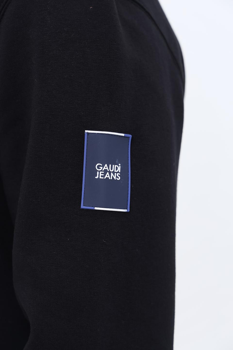 Кардиган Gaudi мужской чёрный на молнии