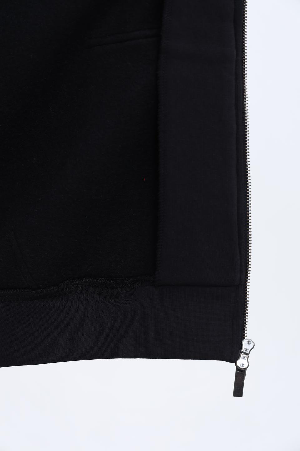 Кардиган Gaudi мужской чёрный на молнии