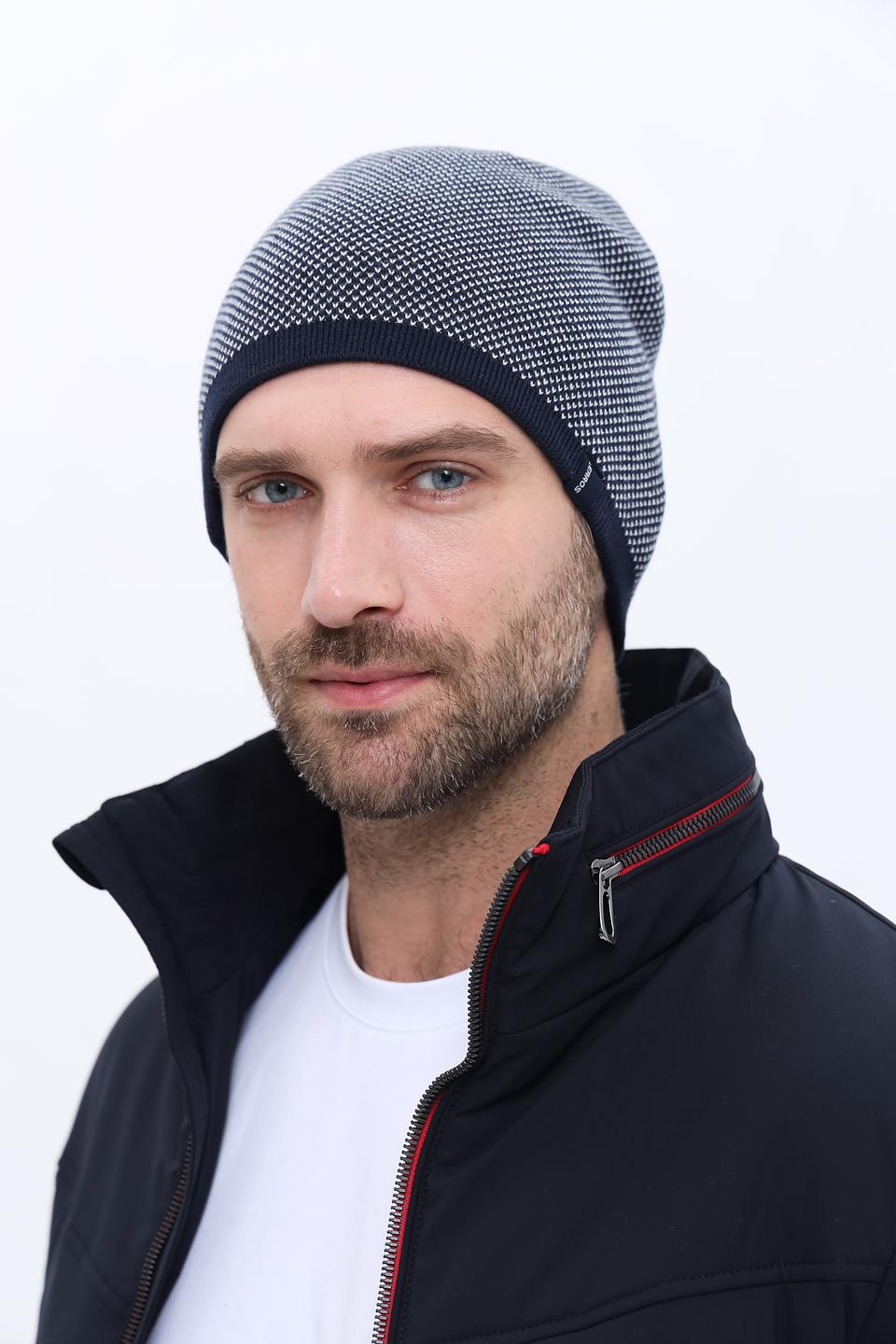 Шапка Lerros мужская в полоску