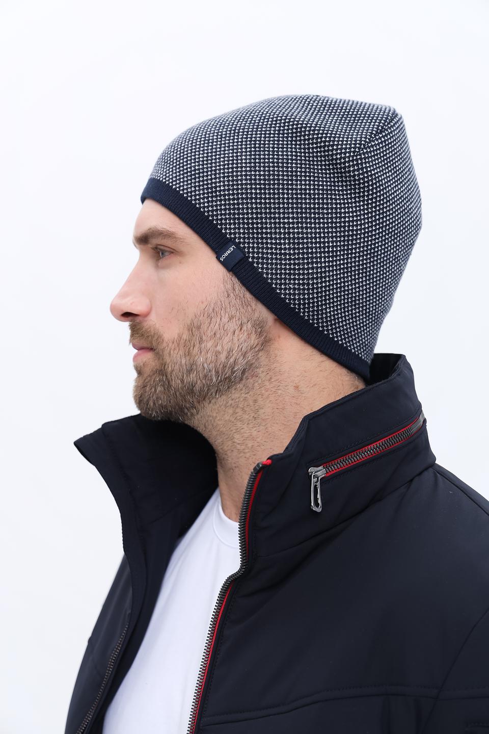 Шапка Lerros мужская в полоску