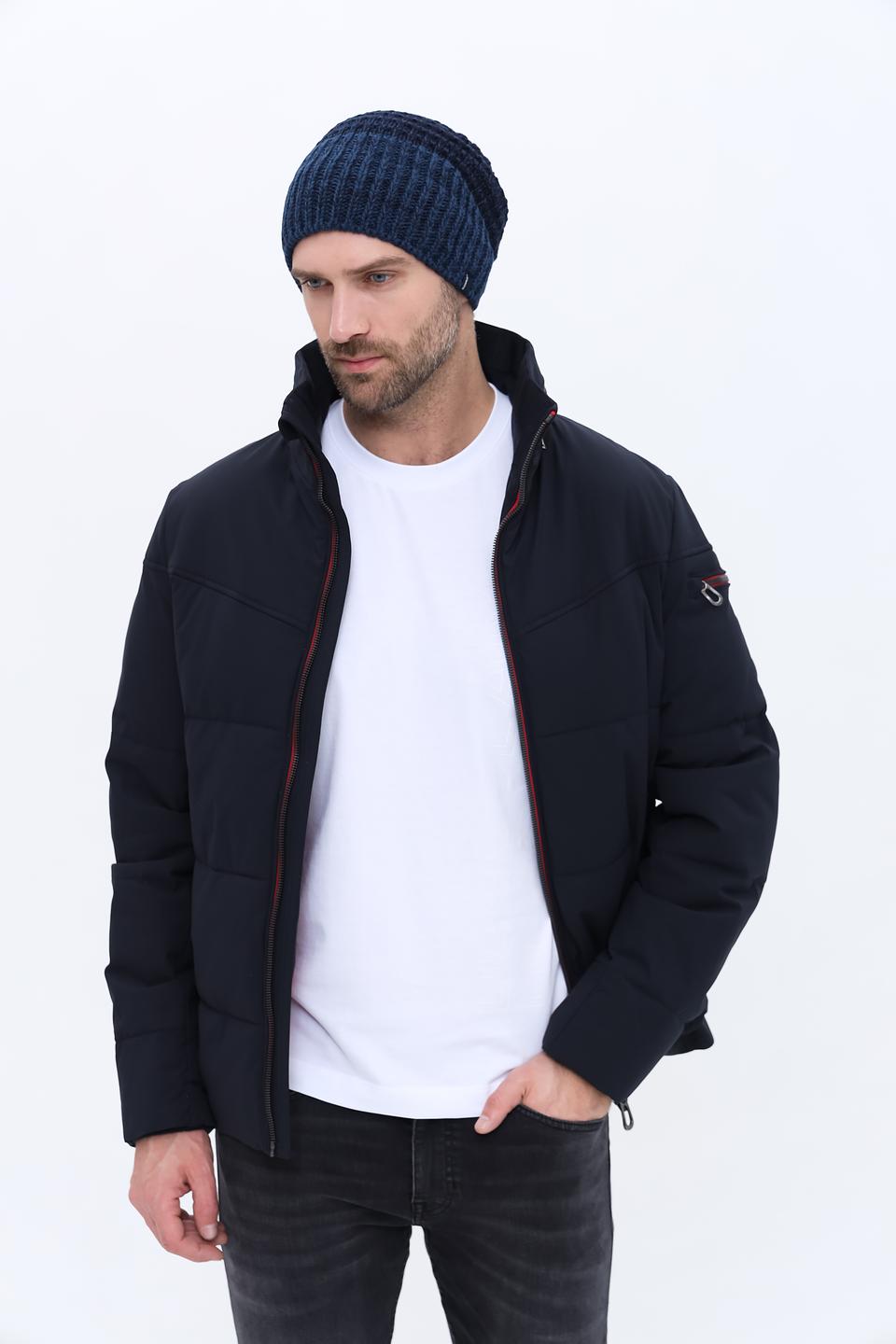 Шапка Lerros вязаная синяя