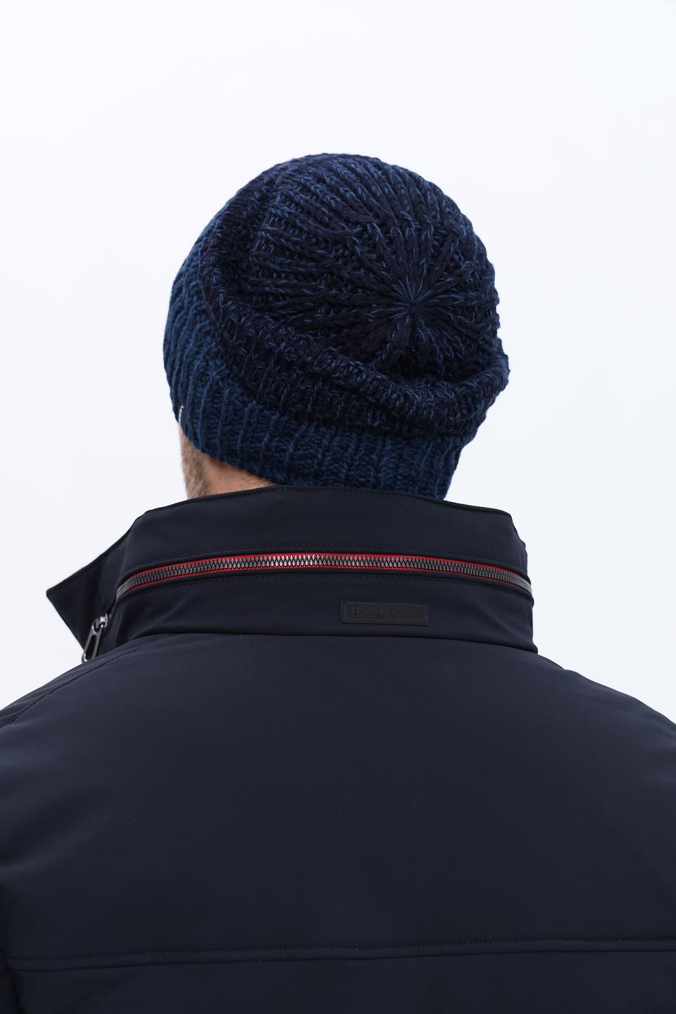 Шапка Lerros вязаная синяя