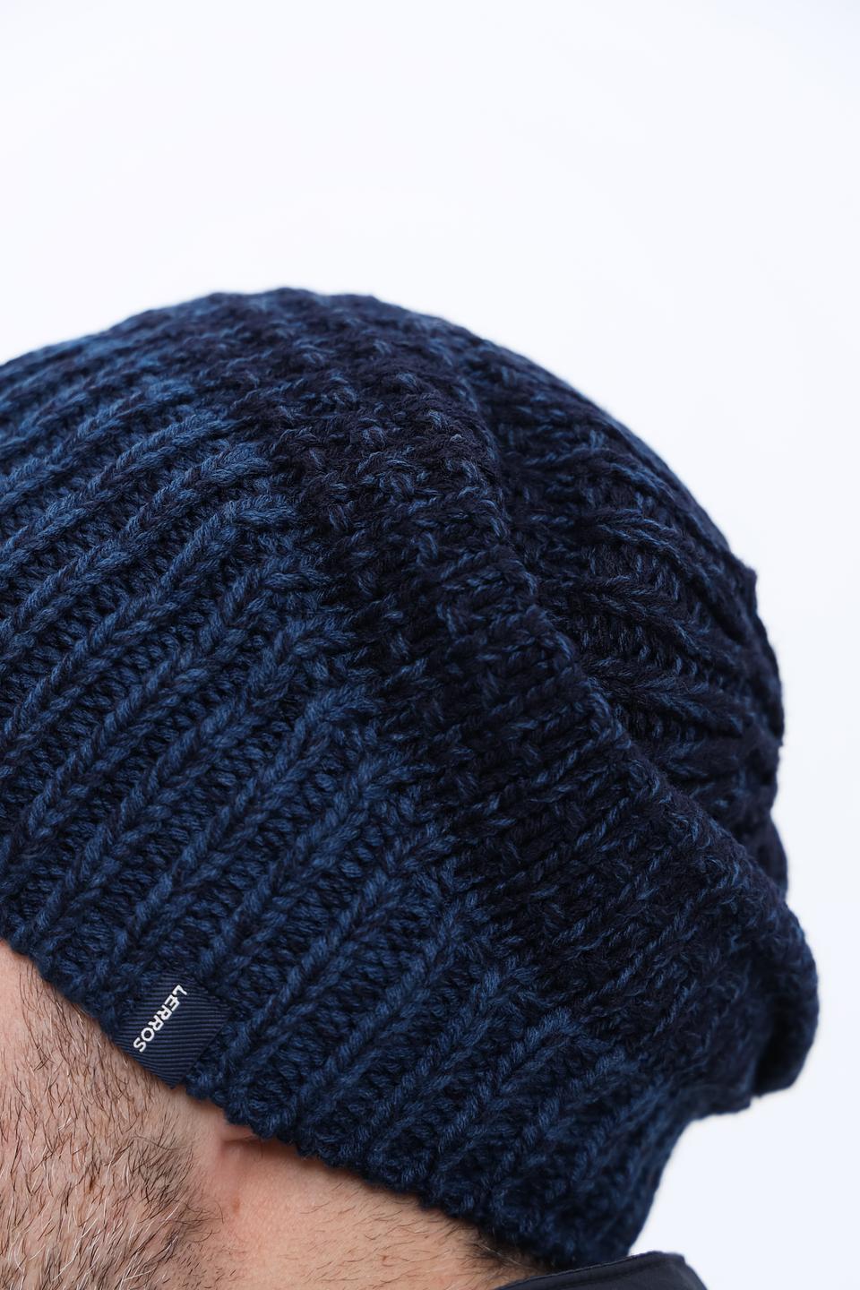 Шапка Lerros вязаная синяя