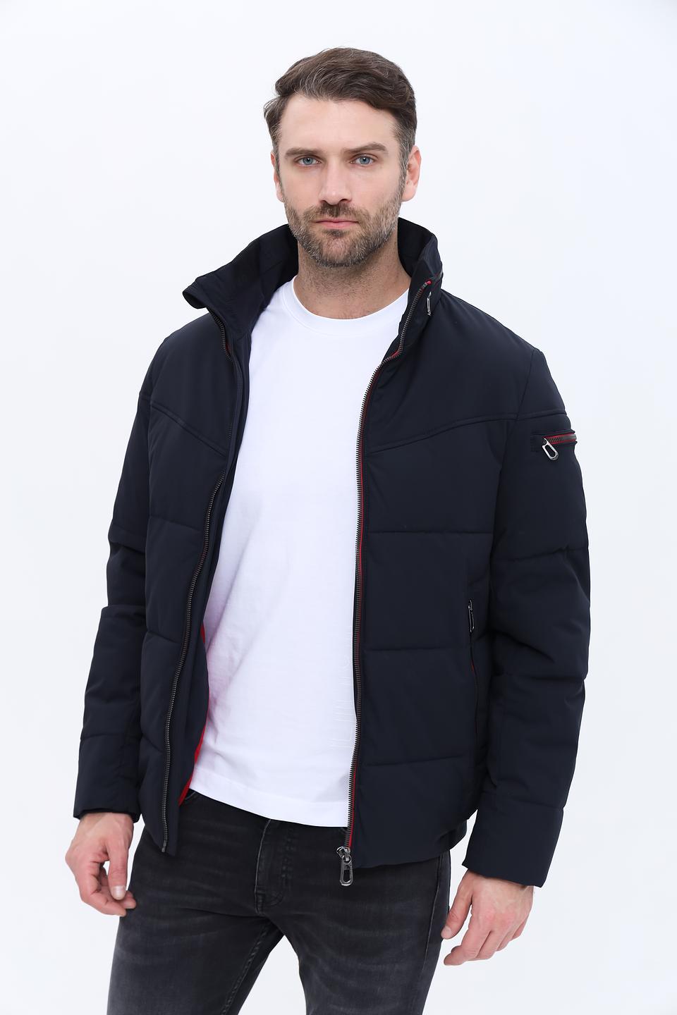 Куртка Bugatti стеганая темно-синяя