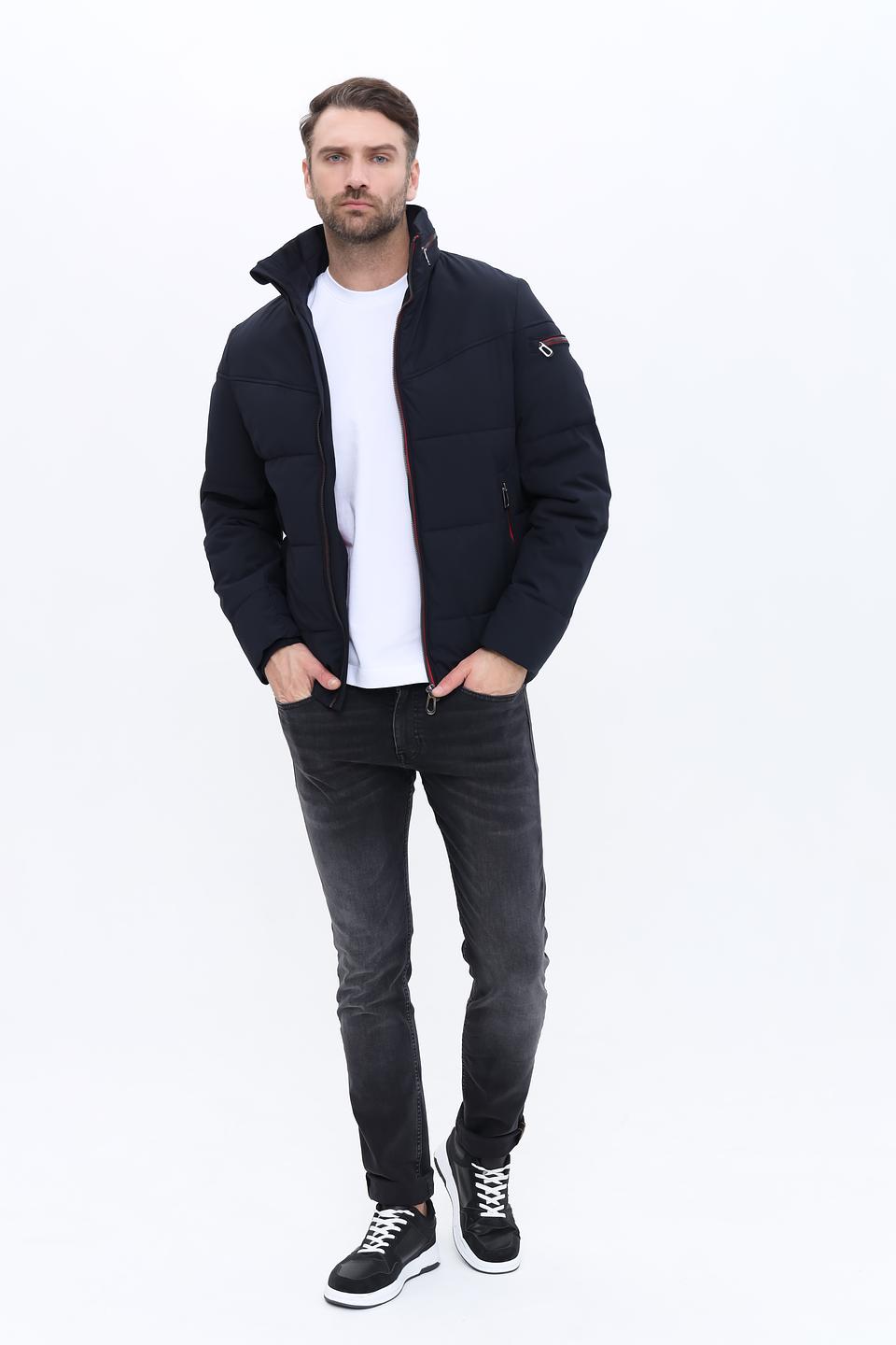 Куртка Bugatti стеганая темно-синяя