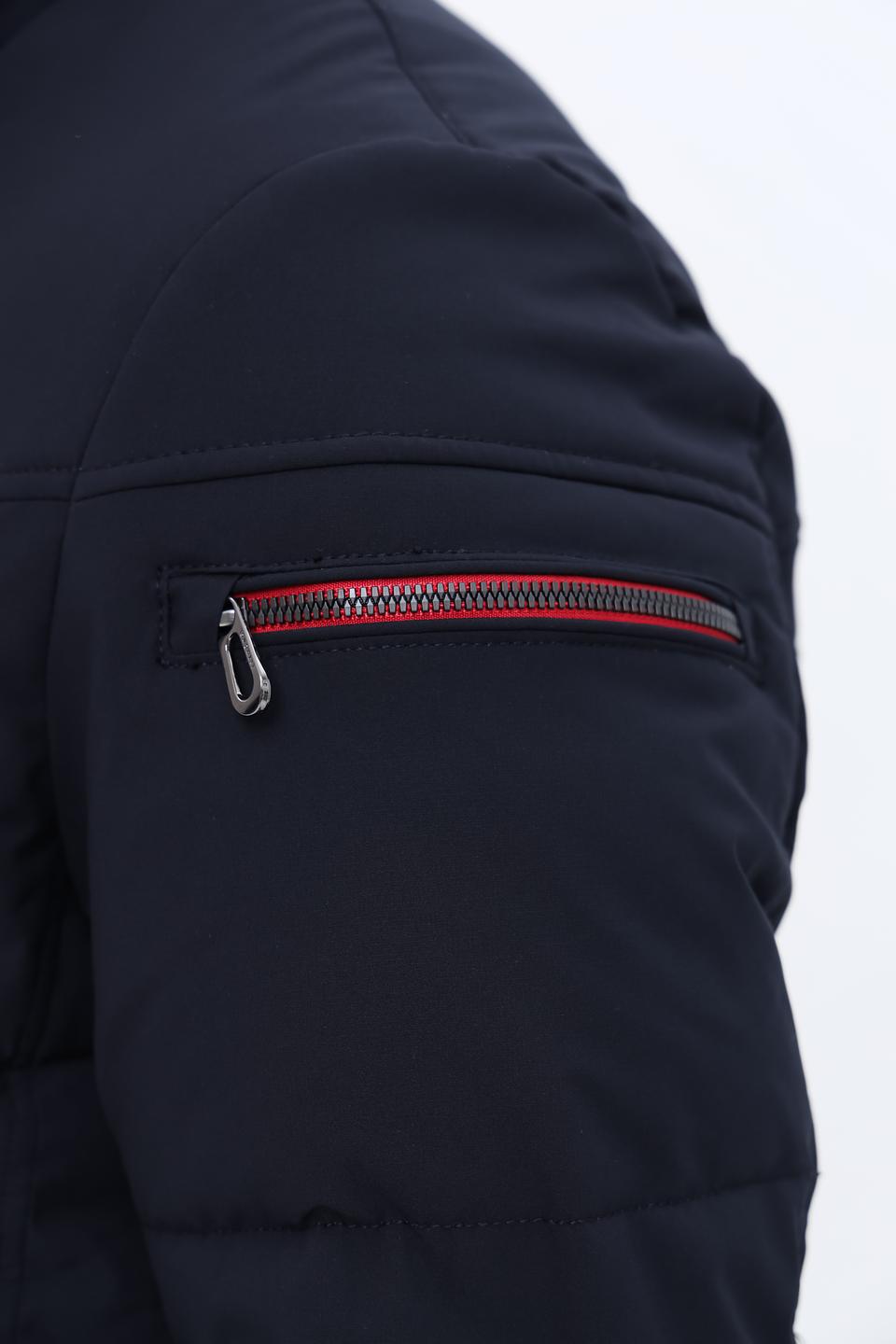 Куртка Bugatti стеганая темно-синяя