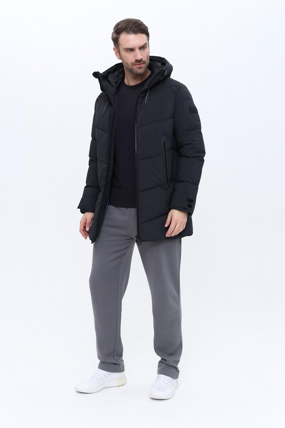 Куртка Bugatti стеганая чёрная